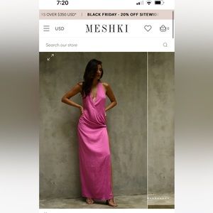 Meshki AAliyah maxi. Never worn brand new with tags